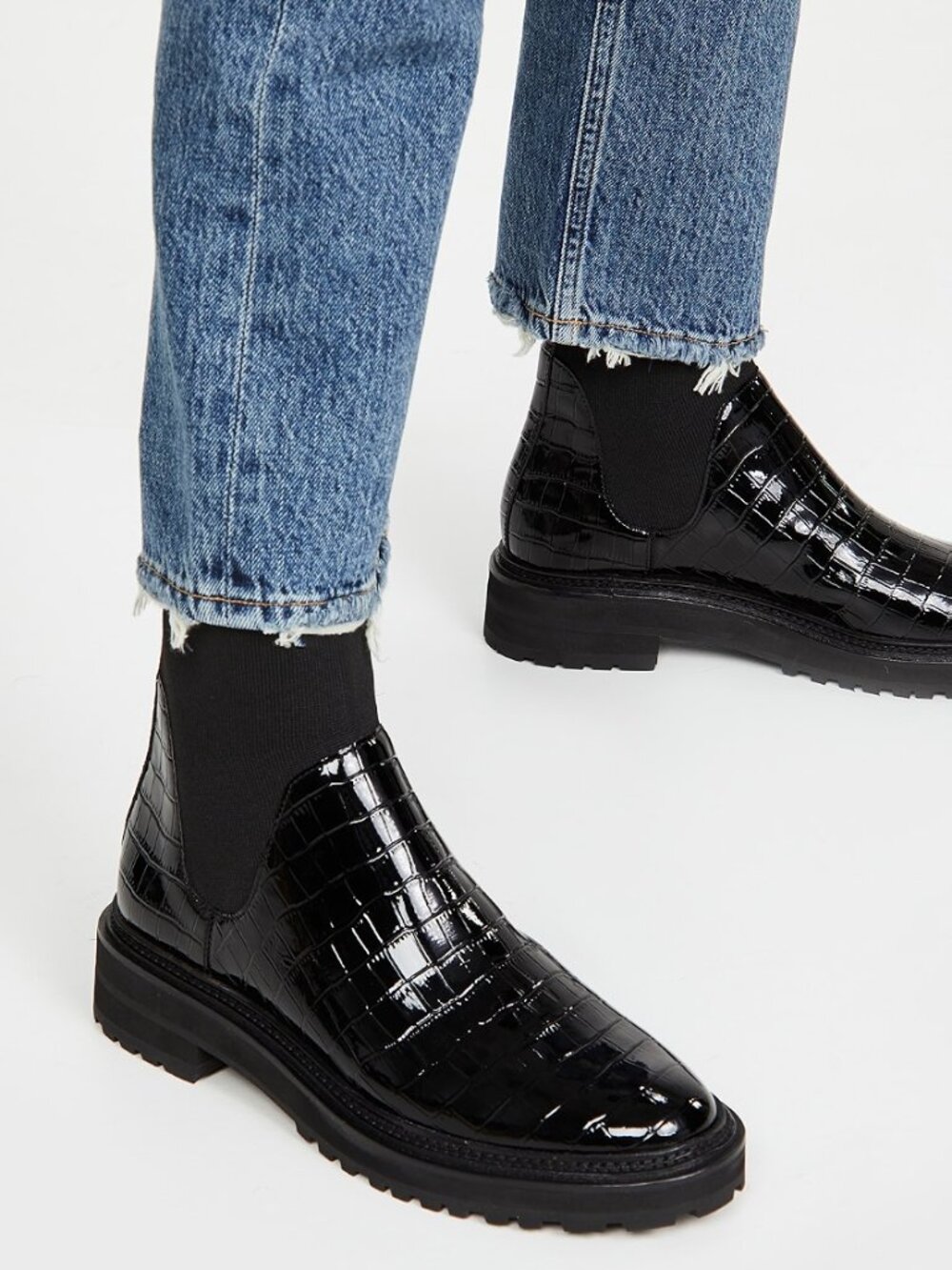 Loeffler Randall Bridget Chelsea Combat Boots